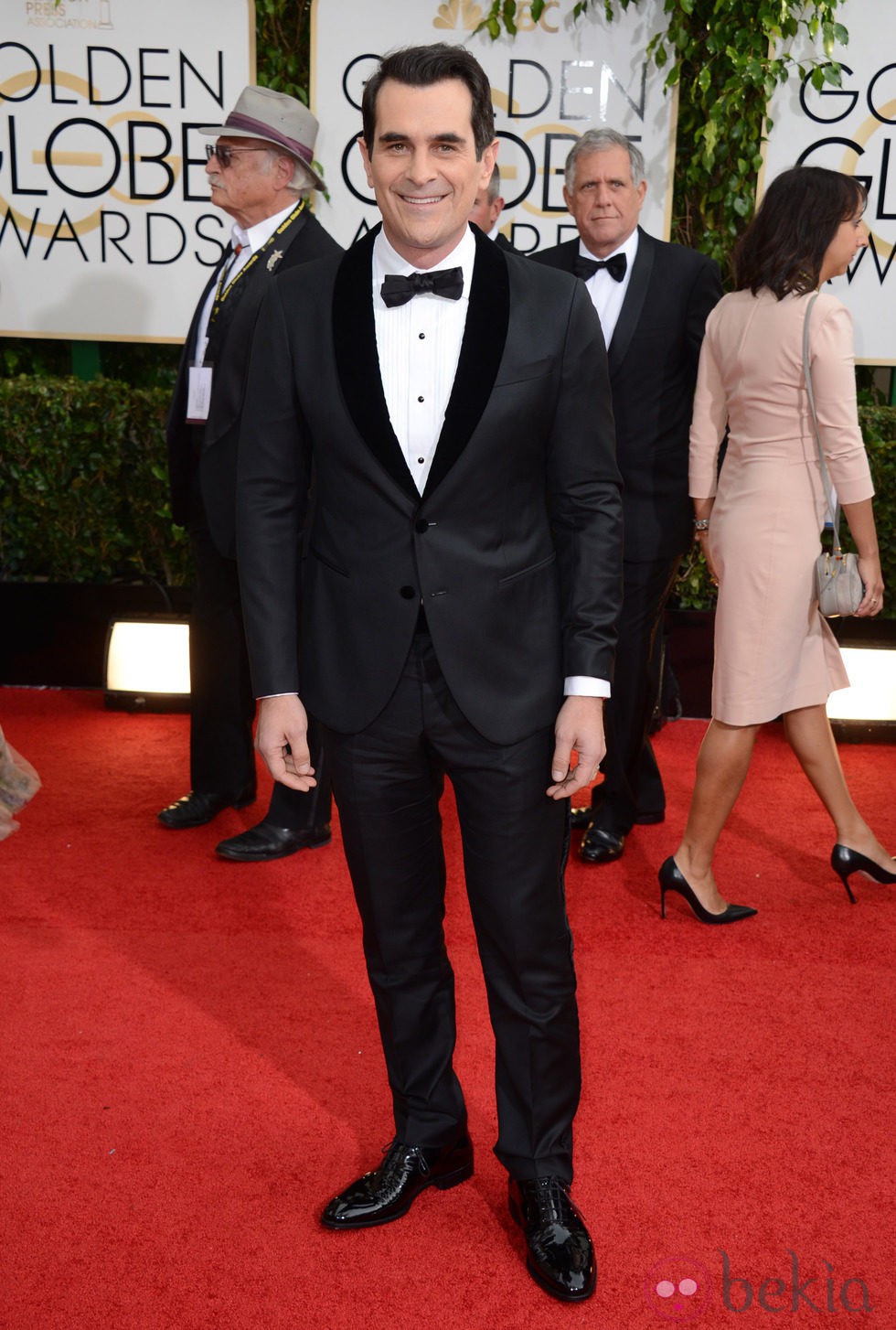 Ty Burrell en la alfombra roja de los Globos de Oro 2014