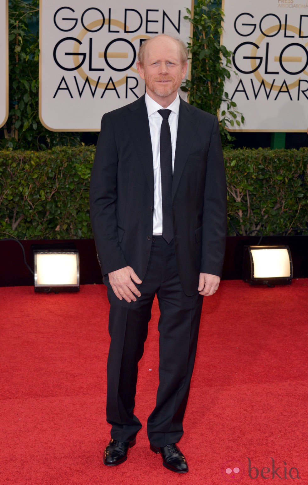 Ron Howard en la alfombra roja de los Globos de Oro 2014