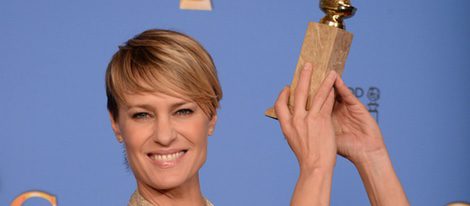 Robin Wright, Mejor actriz de drama de televisión en los Globos de Oro 2014