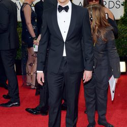 Jim Parsons en la alfombra roja de los Globos de Oro 2014