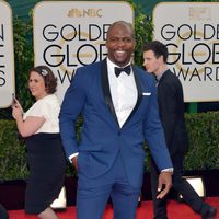 Terry Crews en la alfombra roja de los Globos de Oro 2014