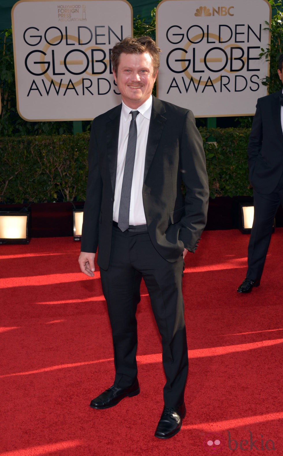 Beau Willimon en la alfombra roja de los Globos de Oro 2014