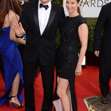 Jason Bateman en la alfombra roja de los Globos de Oro 2014