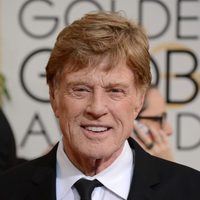 Robert Redford en la alfombra roja de los Globos de Oro 2014