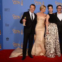 El equipo de 'Breaking Bad', mejor serie de drama en los Globos de Oro 2014