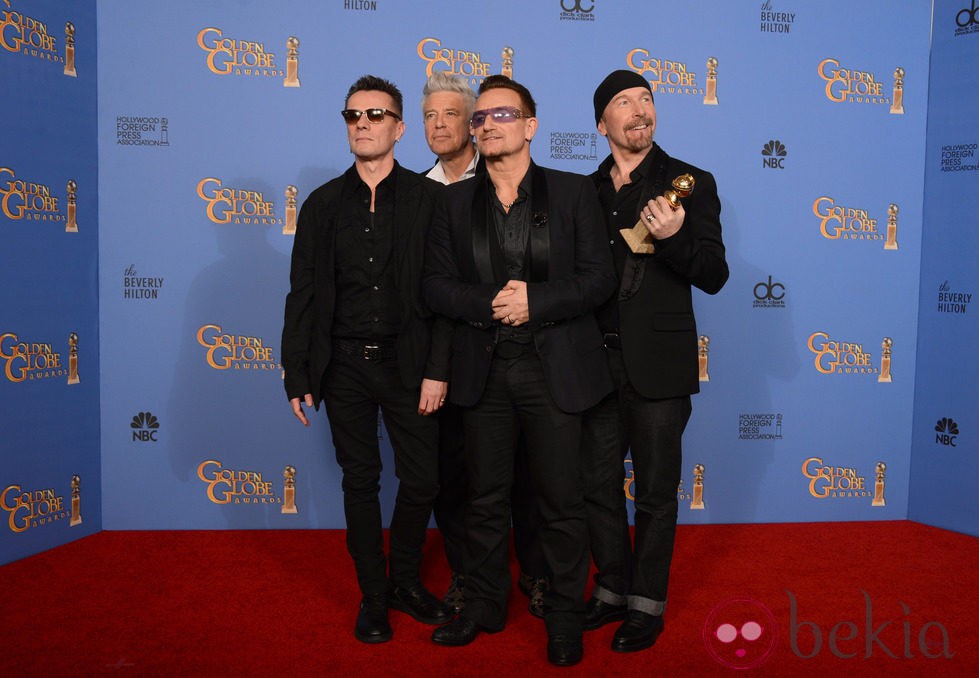 U2, mejor canción en los Globos de Oro 2014