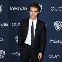 Paul Wesley en la fiesta Warner Bros. tras los Globos de Oro 2014