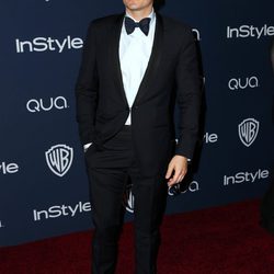 Orlando Bloom en la fiesta Warner Bros. tras los Globos de Oro 2014