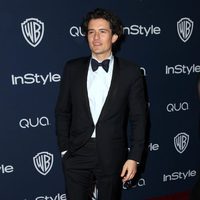 Orlando Bloom en la fiesta Warner Bros. tras los Globos de Oro 2014