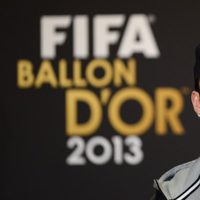 Cristiano Ronaldo en la rueda de prensa previa a la gala del Balón de Oro 2013