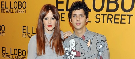 Ana Polvorosa y Eduardo Casanova en el estreno de 'El lobo de Wall Street' en Madrid