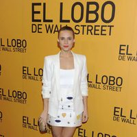 Aura Garrido en el estreno de 'El lobo de Wall Street' en Madrid