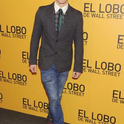 Bernabé Fernández en el estreno de 'El lobo de Wall Street' en Madrid