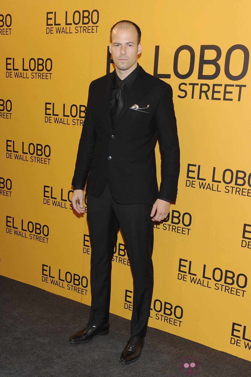 Olfo Bosé en el estreno de 'El lobo de Wall Street' en Madrid