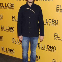 Antonio Pagudo en el estreno de 'El lobo de Wall Street' en Madrid