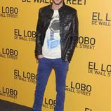 Eloy Azorín en el estreno de 'El lobo de Wall Street' en Madrid