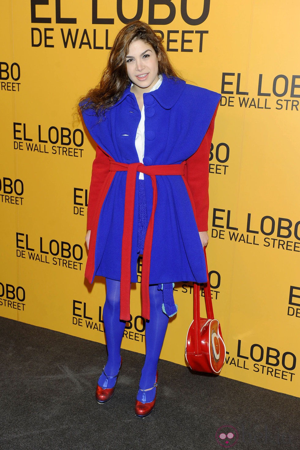 Cósima Ruiz de la Prada en el estreno de 'El lobo de Wall Street' en Madrid