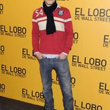 Álex Martínez en el estreno de 'El lobo de Wall Street' en Madrid