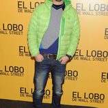 Darío Barrio en el estreno de 'El lobo de Wall Street' en Madrid