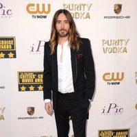 Jared Leto en la alfombra roja de los Critics' Choice Movie Awards 2014