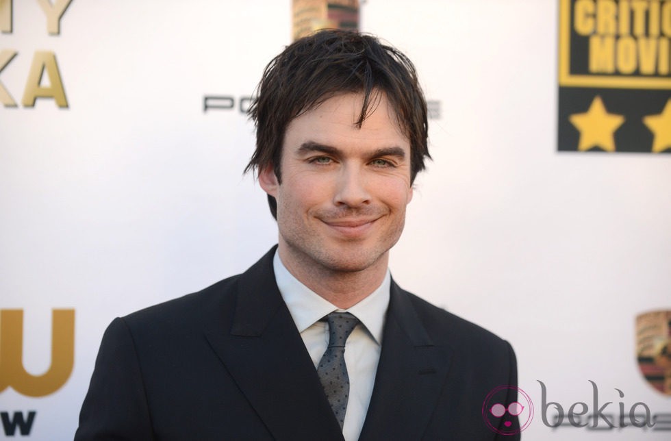 Ian Somerhalder en la alfombra roja de los Critics' Choice Movie Awards 2014