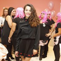 Ana Rujas en la apertura de una tienda de la firma de cosméticos Benefit