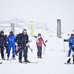 El Príncipe Felipe esquiando en Formigal