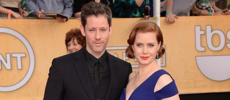 Amy Adams y Darren Le Gallo en los Premios del Sindicato de Actores 2014