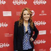 Lea Thompson a su llegada al festival de cine 'Sundance' 2014