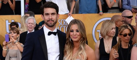 Kaley Cuoco y Ryan Sweeting en los Premios del Sindicato de Actores 2014