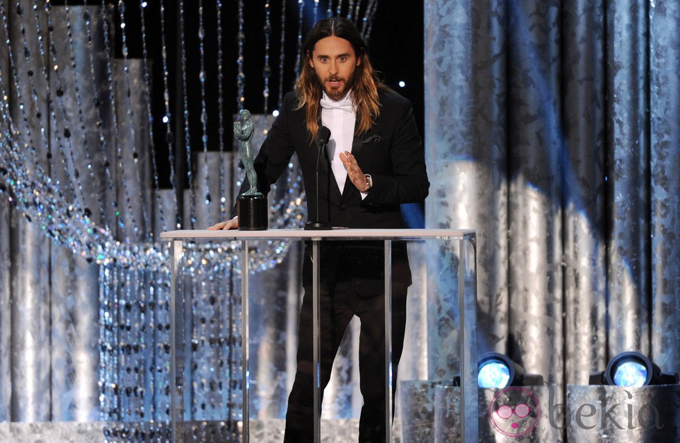 Jared Leto agradece su premio en los SAG 2014