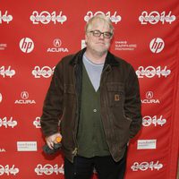 Philip Seymour Hoffman a su llegada al festival de cine 'Sundance' 2014