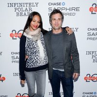 Zoe Saldaña y Mark Ruffalo en el estreno de 'Infinitely Polar Bear' en el festival de cine 'Sundance' 2014