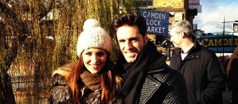 David Bustamante y Paula Echevarría en Camden Town