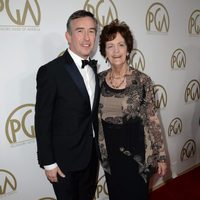 Steve Coogan y Philomena Lee en la gala de entrega de los Producers Guild Awards 2014