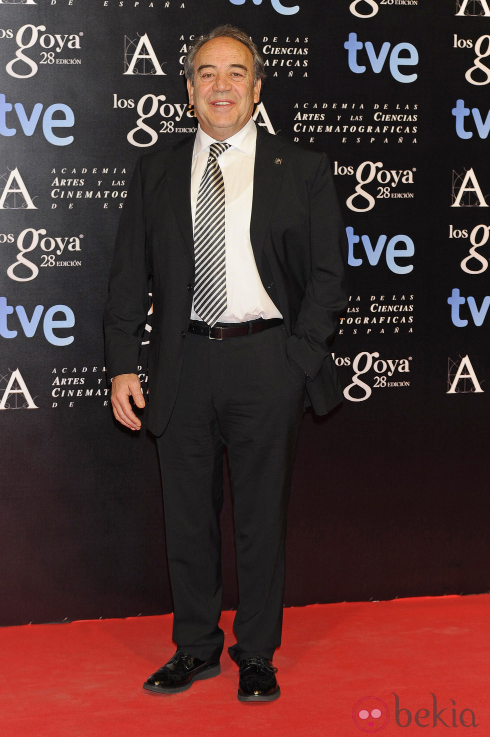 Tito Valverde en la fiesta de nominados a los premios Goya 2014