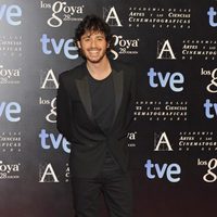 Javier Pereira en la fiesta de nominados a los premios Goya 2014