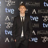 Patrick Criado en la fiesta de nominados a los premios Goya 2014