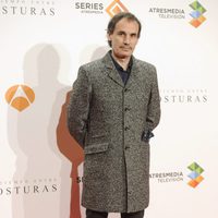 Francesc Garrido en el estreno del último episodio de 'El tiempo entre costuras'