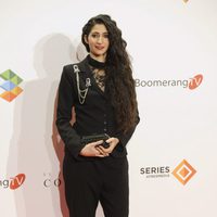 Alba Flores en el estreno del último capítulo de 'El tiempo entre costuras'