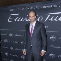 Olfo Bosé en el desfile Emidio Tucci otoño/invierno 2014