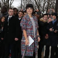 Lily Allen en el desfile de Alta Costura de Chanel primavera/verano 2014 de París