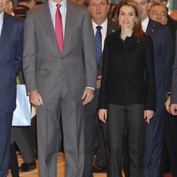 Los Príncipes Felipe y Letizia en la inauguración de FITUR 2014