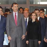 Los Príncipes Felipe y Letizia en la inauguración de FITUR 2014