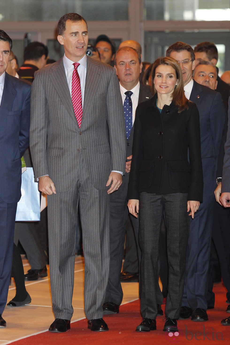 Los Príncipes Felipe y Letizia en la inauguración de FITUR 2014