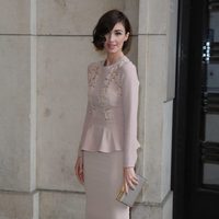 Paz Vega en el desfile de Alta Costura de Elie Saab de París primavera/verano 2014