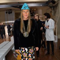 Anna Dello Russo en el desfile de Alta Costura de Martin Margiela de París primavera/verano 2014