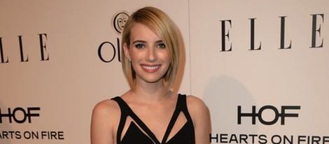 Emma Roberts en la fiesta Elle Mujeres de televisión 2014