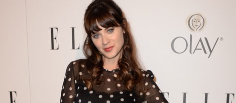 Zooey Deschanel en la fiesta Elle Mujeres de televisión 2014