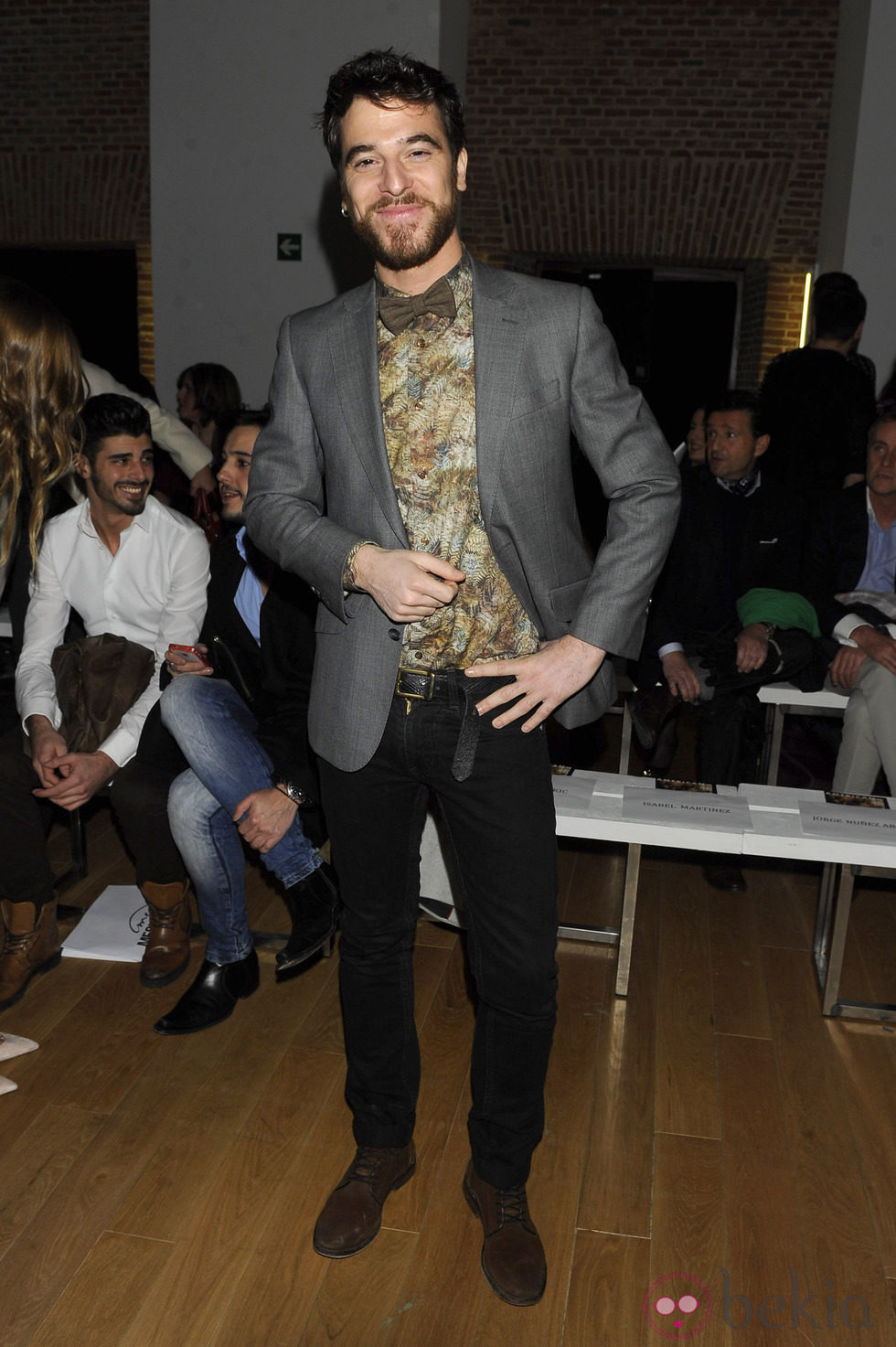 Alfonso Bassave en la clausura de Madrid Fashion Show Men 2014